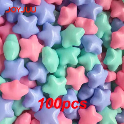 Plastic Ballen voor Water & Ballenbak – 6,5 cm – 3+ Jaar – 100 stuks