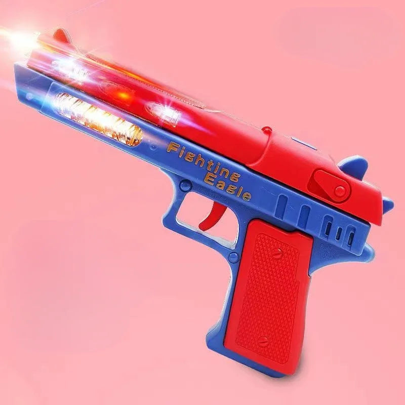 LED Speelgoedpistool met Geluid – Licht & Geluidseffecten Kinderen