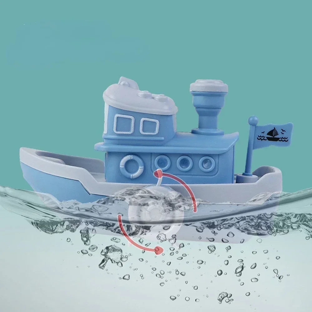 Cartoon Schip Boot – Babybadje Speelgoed 3-12 Jaar