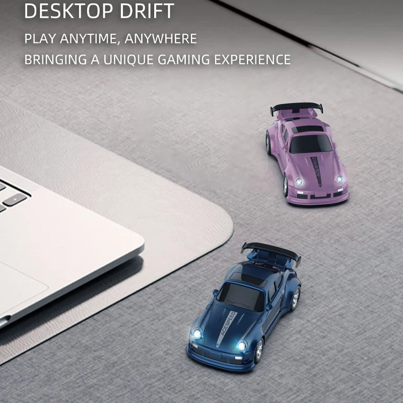 Mini RC Raceauto 8 cm – Drift Auto met Afstandsbediening (1:64)