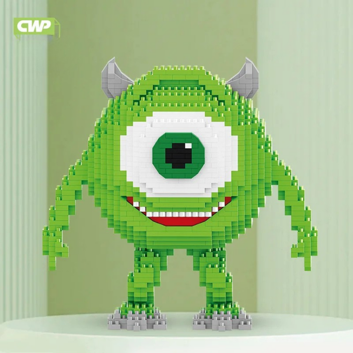 Monster University Bouwset – James & Mike Micro Blokken (18+)