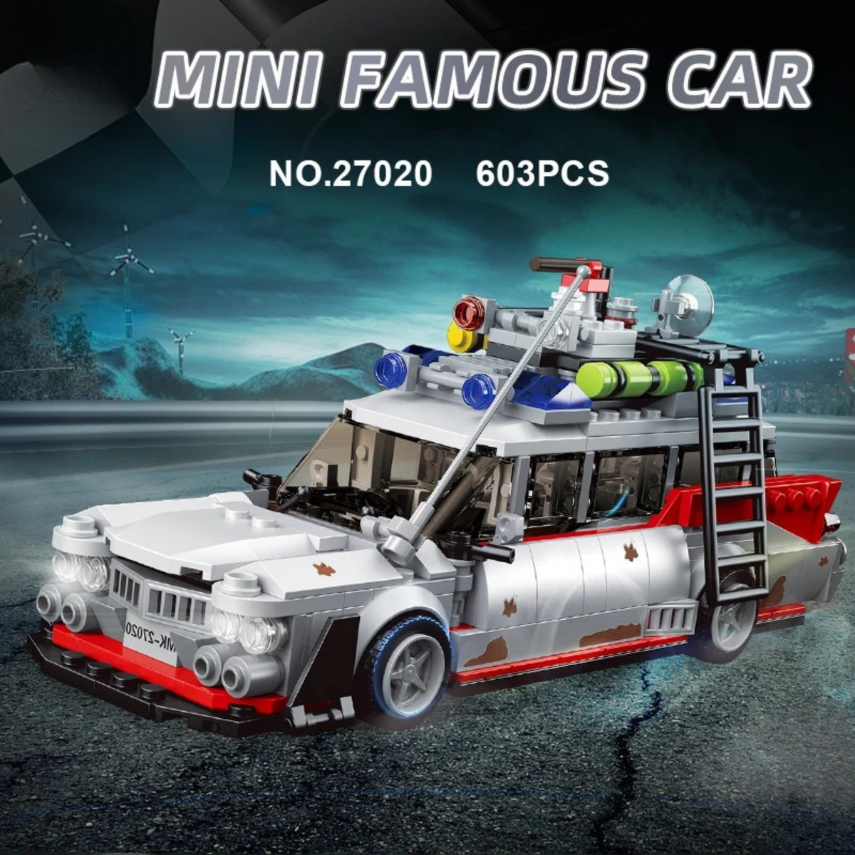 Mal King Technisch Auto Bouwset – 27020 | 14+ | Lego Compatibel